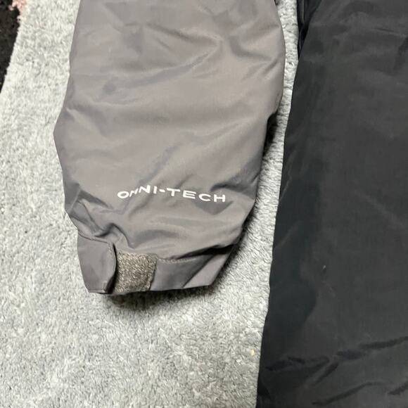 Columbia Coat Mens XXL Omni Heat Nylon Jacket Gray Hooded - Picture 5 of 10